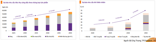 TPS: Nhóm thượng nguồn và trung nguồn dầu khí chiếm ưu thế trong năm 2023 ảnh 1