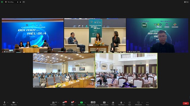 Diễn đàn diễn ra trực tiếp và trực tuyến tại nhiều điểm Diễn đàn diễn ra trực tiếp và trực tuyến tại nhiều điểm