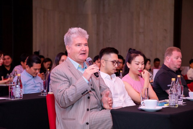 Ông Petri Deryng, Nhà sáng lập PYN Elite Fund phát biểu tại sự kiện. Ông Petri Deryng, Nhà sáng lập PYN Elite Fund phát biểu tại sự kiện.