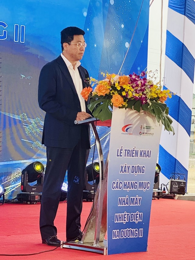 Ông Lê Bảo Anh – Tổng giám đốc Tổng công ty Xây dựng Số 1 – CTCP phát biểu tại buổi lễ