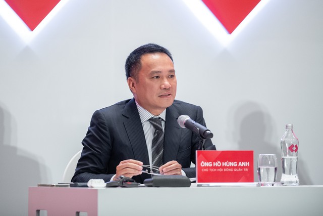 Chủ tịch HĐQT Techcombank Hồ Hùng Anh tại ĐHCĐ 2024