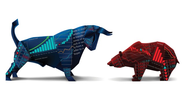 Thị trường “con gấu” (giảm giá) đã lùi bước để thị trường “con bò” (tăng giá) tiến lên