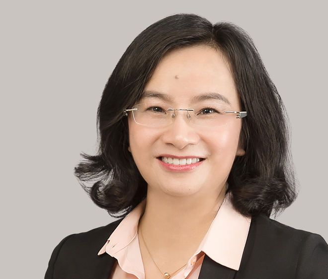 Bà Ngô Thu Hà, Phó tổng giám đốc giữ chức vụ quyền Tổng giám đốc SHB