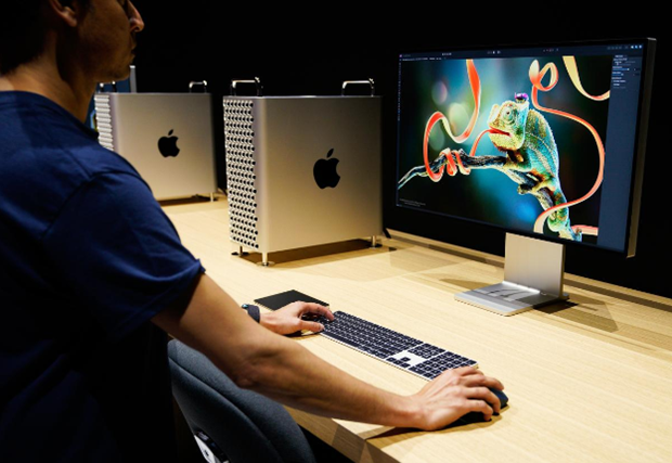 Máy tính và màn hình Mac Pro mới được giới thiệu trong Hội nghị các nhà phát triển toàn cầu hàng năm của Apple tại San Jose, California, vào ngày 3/6/2019. (Nguồn: Reuters).
