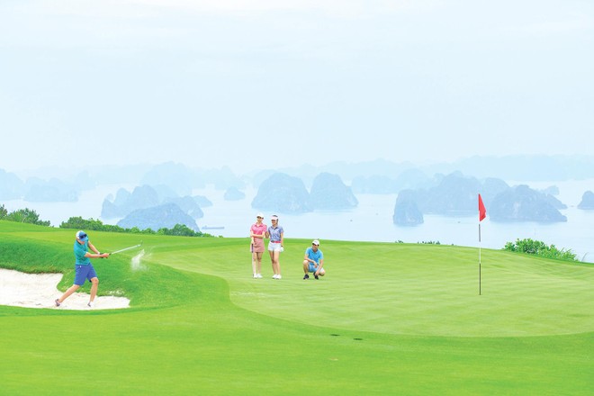 Golf tour đang là phân khúc đầy tiềm năng (ảnh chụp trước dịch Covid-19). Ảnh: Thành Nguyễn