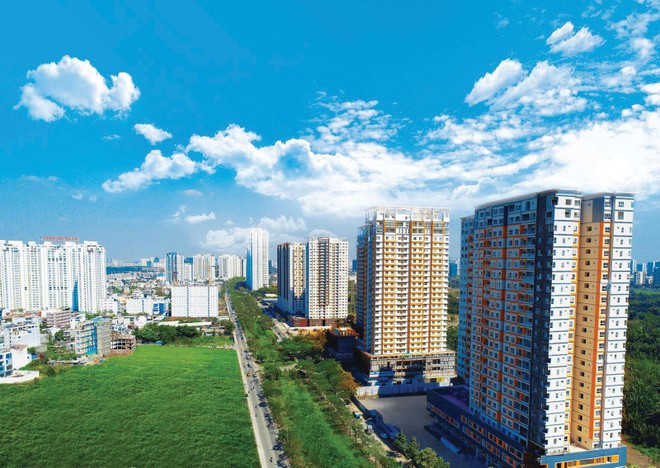 Khu đô thị Dragon City được thừa hưởng không khí trong lành, xanh mát tại vùng đất Nam Sài Gòn 