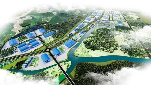 Phối cảnh quy hoạch 1 khu công nghiệp tại huyện Đại Lộc (Ảnh minh họa)