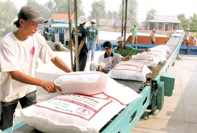 Tính đến ngày 23/2/2014, Thái Lan mới chỉ xuất khẩu được 464.000 tấn gạo trắng