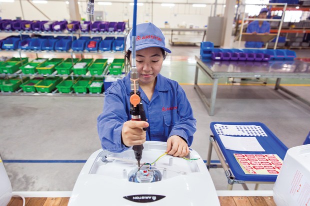 Nhà máy mới của Ariston Thermo tại Khu công nghiệp Tiên Sơn (Bắc Ninh) có tổng vốn đầu tư 18 triệu USD