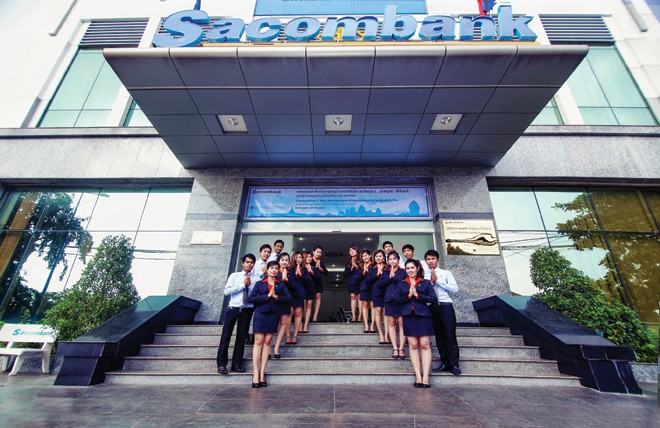 Năm nay, Sacombank sẽ nâng cấp  chi nhánh tại Lào thành ngân hàng con