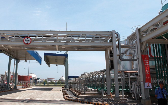 Nhà máy JX Nipppon Oil & Energy Việt Nam vừa được khánh thành tại Khu công nghiệp Đình Vũ, Hải Phòng 