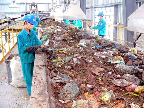Đầu tư nhà máy xử lý rác thải tại Nhà máy Xi măng Vicem Bút Sơn