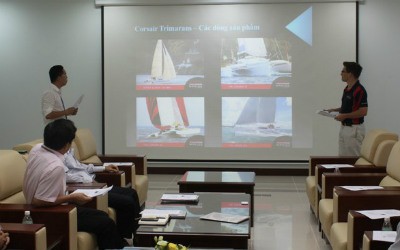 Tập đoàn SeaWind giới thiệu dự án đóng du thuyền
với lãnh đạo TP. Đà Nẵng
