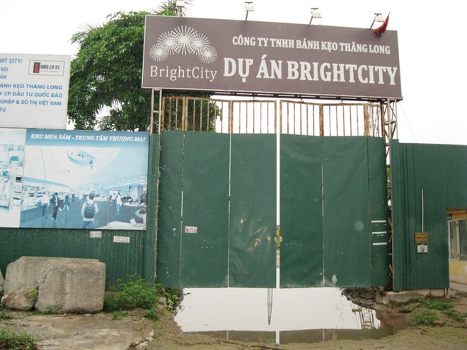 Dự án Bright City dự kiến sẽ bán giao nhà vào cuối năm 2016 - Ảnh: Đức Minh