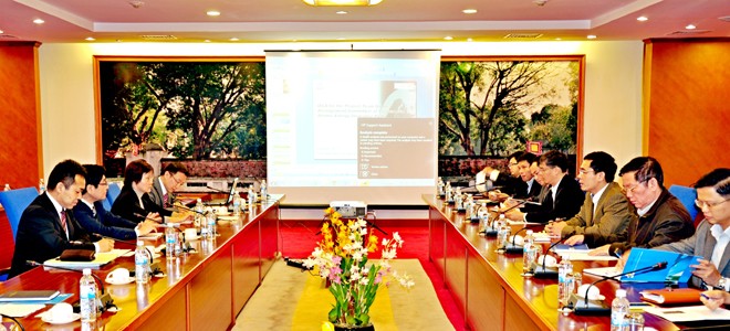 Một cuộc hội thảo về Bảo hiểm năng lượng nguyên tử tổ chức đầu năm nay tại Bộ Tài chính (Nguồn: mof.gov.vn)