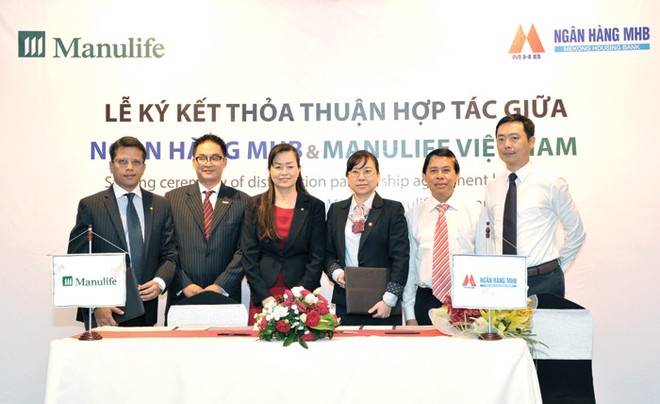 Mới đây, Manulife Việt Nam đã ký kết hợp tác phân phối sản phẩm với MHB