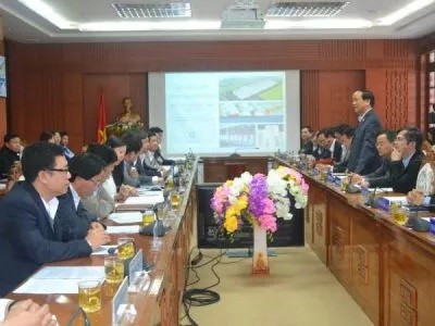 Buổi làm việc giữa UBND tỉnh Quảng Nam và Tập đoàn Dệt may Việt Nam