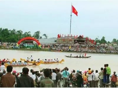 Hội đua thuyền - Ngày hội Thống nhất non sông