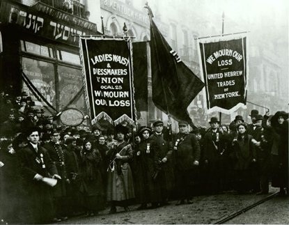 Cuộc biểu tình của chị em công nhân ngành dệt - may ở Chicago và New York