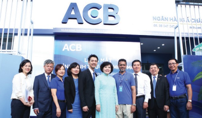 ACB thay đổi nhận dạng thương hiệu mới đầu năm 2015