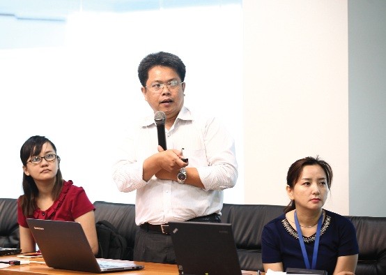 TS. Nguyễn Ngọc Huy, Trưởng nhóm chấm sơ khảo bảo vệ kết quả trước Hội đồng