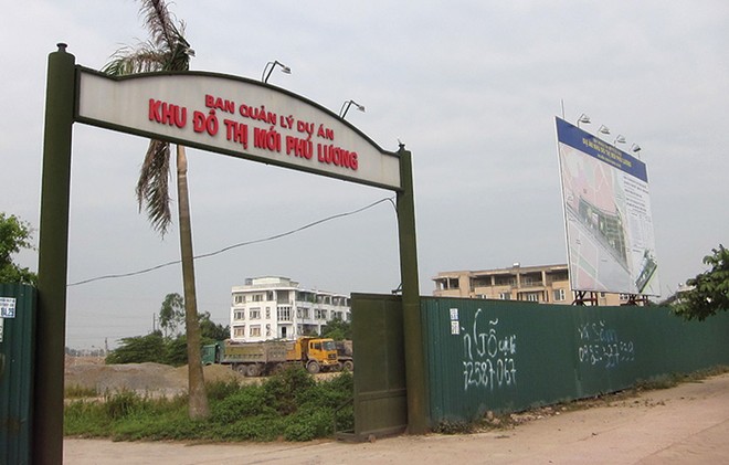 Dự án Khu đô thị Phú Lương của Công ty Trung Việt mở bán rầm rộ gần đây, vẫn đang chây ỳ 143 tỷ đồng tiền thuế