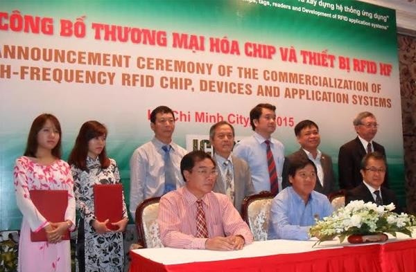 Lễ công bố thương mại hoá chip RFID do Việt Nam thiết kế, chế tạo