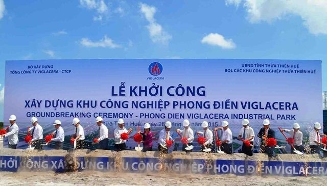KCN Phong Điền - Viglacera có tổng vốn đầu tư gần 700 tỷ đồng và là KCN thứ 7 thuộc sở hữu của Viglacera.