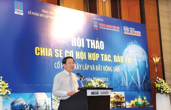 TS.  Nguyễn Anh Tuấn, Tổng Biên tập Báo Đầu tư  phát biểu tại Hội thảo