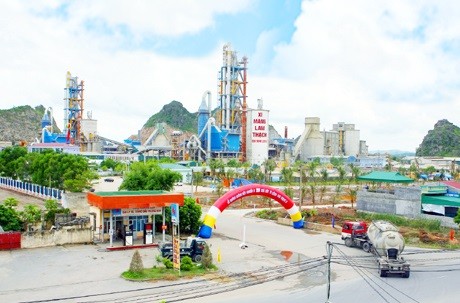 Nhà máy xi măng Lam Thạch 2 thuộc QNC