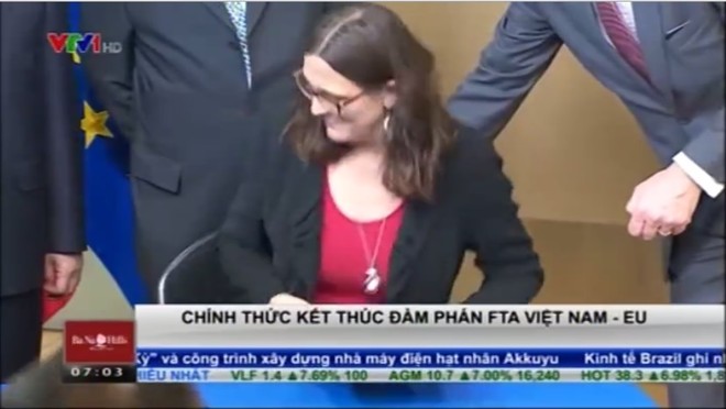 Chính thức kết thúc đàm phán FTA Việt Nam - EU