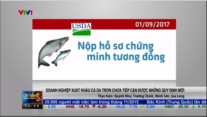 Doanh nghiệp xuất khẩu cá da trơn chưa tiếp cận được những quy định mới