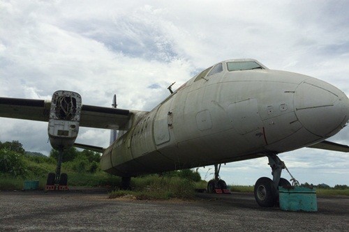 Một chiếc MA60 bị bỏ hoang sau sự cố ở Myanmar. Ảnh: WSJ