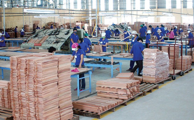 Theo quy định, sản phẩm gỗ được sản xuất, chế biến từ nguyên liệu nhập khẩu sẽ được miễn thuế xuất khẩu