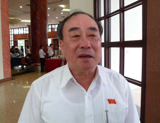 Phó trưởng Đoàn đại biểu Quốc hội TP. Hải Phòng, ông Trần Ngọc Vinh .