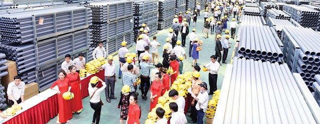HSG khánh thành Nhà máy Ống nhựa Hoa Sen Bình Định