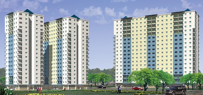 Phối cảnh Dự án Chung cư 18 tầng tại phường 2, quận Bình Thạnh, TP. HCM do SC5 làm chủ đầu tư
