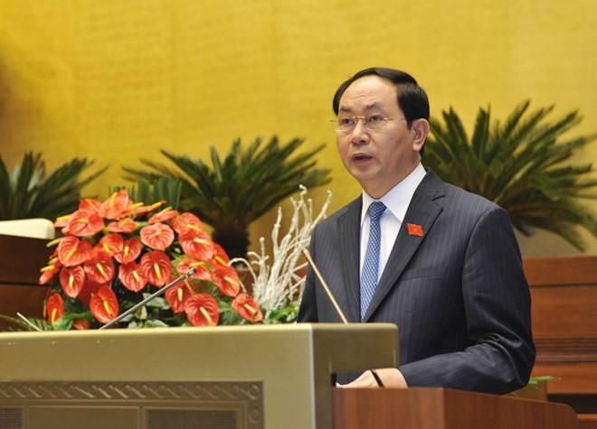 Chủ tịch nước Trần Đại Quang