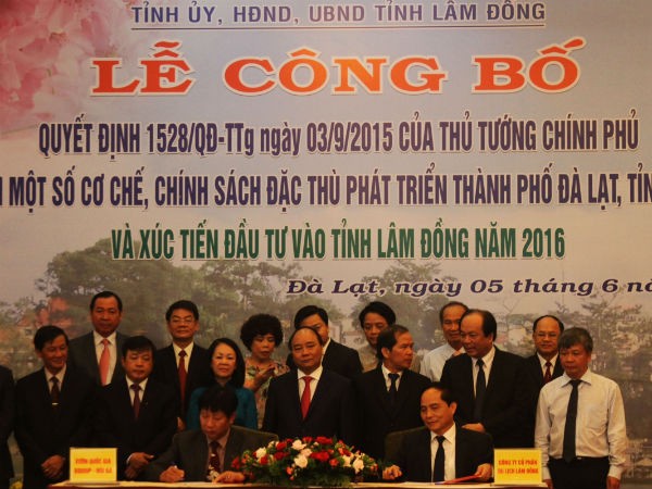 Agribank ký thỏa thuận hợp tác với tỉnh Lâm Đồng 