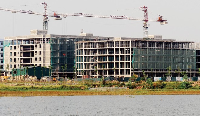 Với sự đổ bộ của các “ông lớn” trong lĩnh vực bất động sản, giá đất nền tại nhiều dự án phía Tây Hà Nội đang gia tăng nhanh chóng
