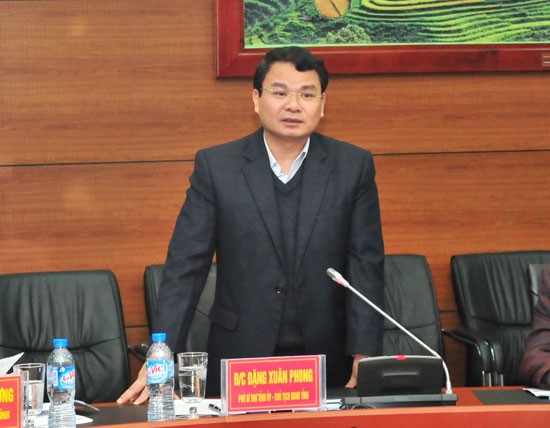 Chủ tịch UBND tỉnh Lào Cai Đặng Xuân Phong