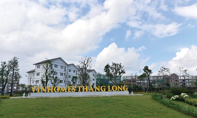 Dự án Vinhomes Thăng Long đang hâm nóng thị trường bất động sản khu vực Nam An Khánh. Ảnh: Dũng Minh
