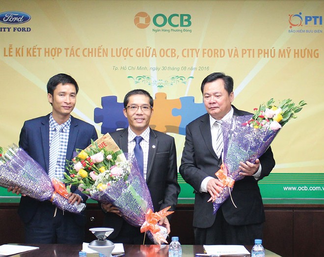 OCB hợp tác với City Ford và Bảo hiểm PTI Phú Mỹ Hưng