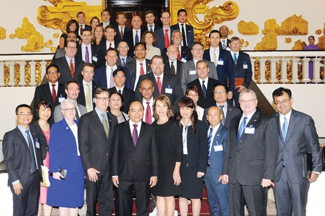 Thủ tướng Nguyễn Xuân Phúc đánh giá cao những đóng góp thiết thực, hiệu quả của Cộng đồng doanh nghiệp Hoa Kỳ - ASEAN tại sự kiện