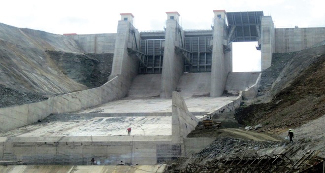 Kể từ ngày 13/9 đến nay, vẫn chưa có kết quả giám định sự cố tại Thủy điện Sông Bung 2. Ảnh: Dân Trí