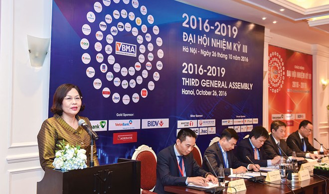 Tới dự Đại hội nhiệm kỳ III (2016-2019), bà Nguyễn Thị Hồng, Phó Thống đốc NHNN đã đánh giá cao đóng góp của VBMA trong sự phát triển của thị trường trái phiếu 