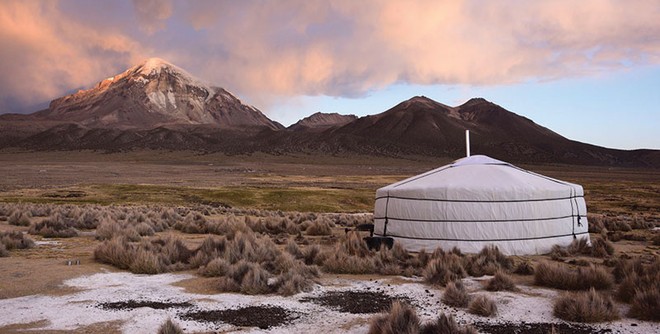 Một trại nghỉ tại dãy Andes, Bolivia