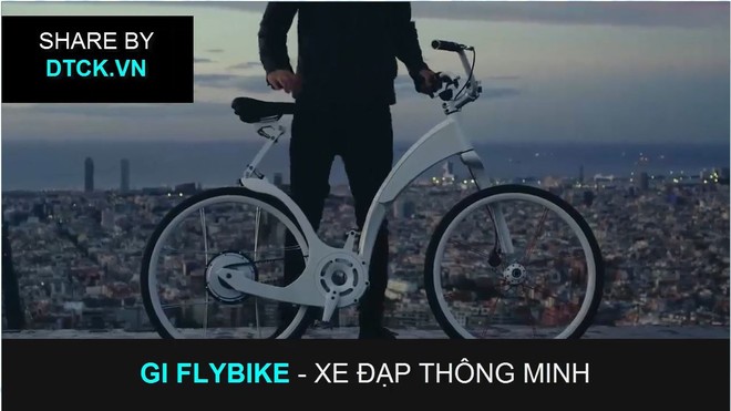 Gi Flybike: Xe đạp điện gấp gọn chỉ trong... một nốt nhạc