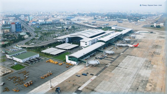 Sân bay Tân Sơn Nhất sẽ sớm được đầu tư nhiều hạng mục nhà ga, sân đỗ để nâng công suất lên 45 triệu hành khách/năm