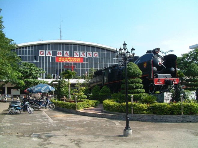 Ga Đà Nẵng hiện hữu nằm ở trung tâm TP Đà Nẵng
